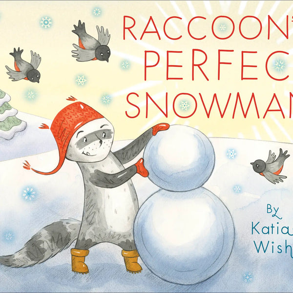 Raccoon's Perfect Snowman