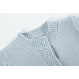Light Blue Pumpkin Girls Cardigan