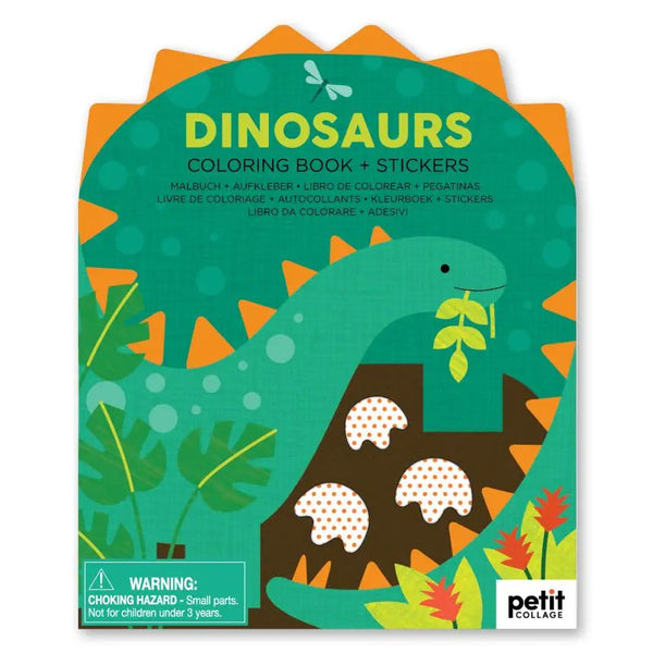 Coloring Book with Stickers
