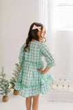 Kiki Dress in Winter Plaid | Girls Twirl Dress