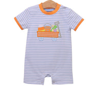 Boys Halloween Wagon Romper