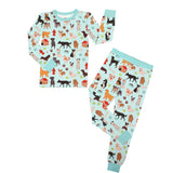 Dogs Bark Bamboo Toddler Pajamas