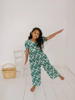 Puff Leggy Romper in Canyon Flower