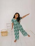 Puff Leggy Romper in Canyon Flower