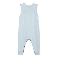 Light Blue Santa Knit Romper