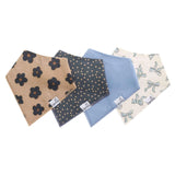 Bandana Bibs 4-Pack