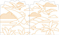 Coloring Book with Stickers: Dinosaurs