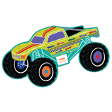 Cars 20pc "Monster Truck" Shaped Jigsaw with Shaped Box