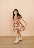 Alana Dress in Gingerbread  (Poplin)