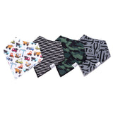 Bandana Bibs 4-Pack