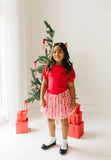 Puff Tee in Scarlet