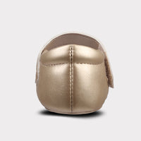 Amina Crib Shoe-Gold