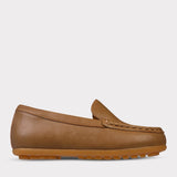 Tan Thaddeus Boys Slip-On Moccasin