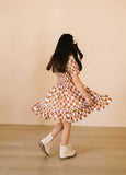 Alana Dress in Gingerbread  (Poplin)