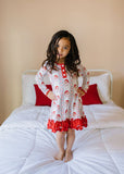 Nightgown in Vintage Santa