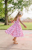 Tank Dress in Strawberry Dream