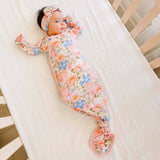 Bamboo Newborn Knotted Gown - Penelope
