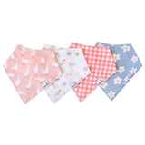 Bandana Bibs 4-Pack