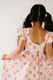 Olivia Dress in Apple A Day