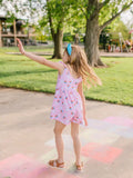 Macie Romper in Take Flight