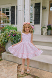 Lara Poplin Dress in Peach of My Heart
