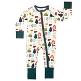 Camp Emerson Bamboo Convertible Baby Pajamas