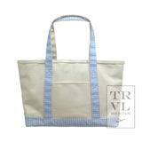 Medium Tote- Coated Canvas