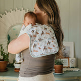 3 Pack Premium Burp Cloths - Boone