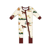 On the Farm Bamboo Convertible Baby Pajama