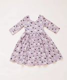 Emile Dress in Purple Cauldron