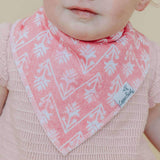 4 Pack Baby Bandana Bibs - Claire