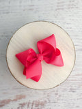 4" Essential Grosgrain Hair Bow | Clip or Headband