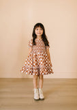 Alana Dress in Gingerbread  (Poplin)