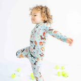 Dogs Bark Bamboo Toddler Pajamas
