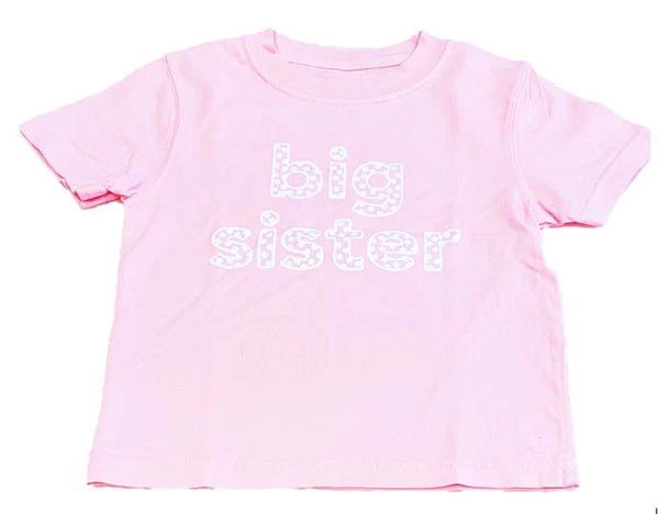 Pink Big Sister Shirt