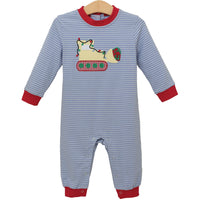 Constructing Christmas Romper