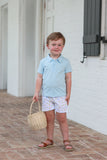 Cottontail Solid Polo Short Set