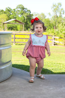 Farm Embroidery Ruffle Bubble