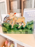 Lamb Acrylic Display