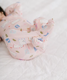 Bamboo Baby Pajama Double Zip Footie in Postcards To Santa