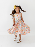 Charlotte Dress in Summer Blooms