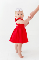 Rosita Dress in Scarlet