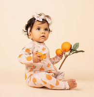 Freshly Squeezed Oranges Bamboo Convertible Pajamas