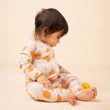 Freshly Squeezed Oranges Bamboo Convertible Pajamas