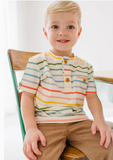 Alex Tee in Primary Stripe