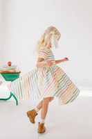 Classic Twirl in Primary Stripe