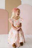 Olivia Twirl Dress in Dreamy Dino