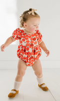 Puff Romper in Apple | Baby Bubble