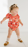 Puff Romper in Apple | Baby Bubble