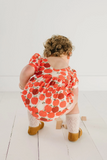 Puff Romper in Apple | Baby Bubble